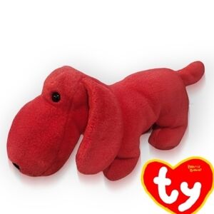 1998 Ty Beanie Baby Red Rover Dog — Like New